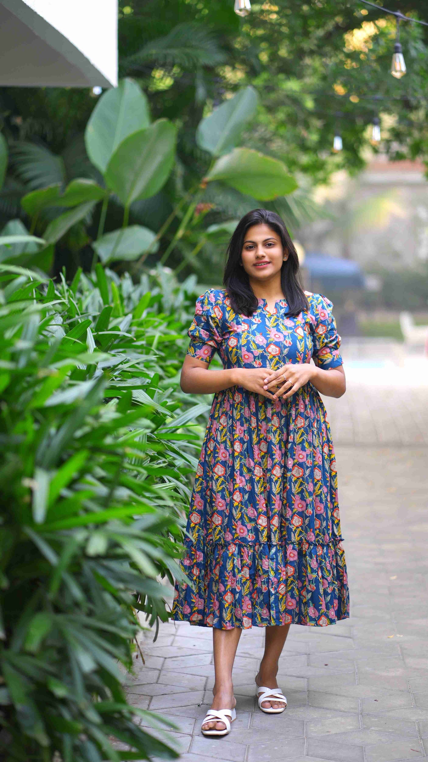 Neha floral maxi