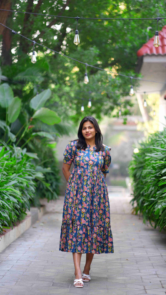 Neha floral maxi